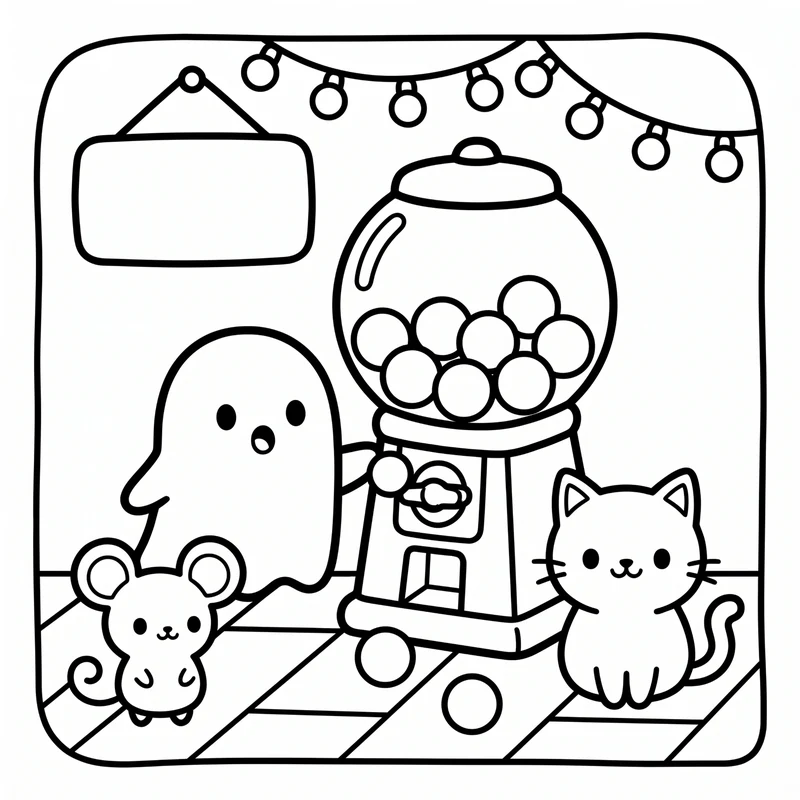 Sample interior page 1 from Ghosties & Goodies