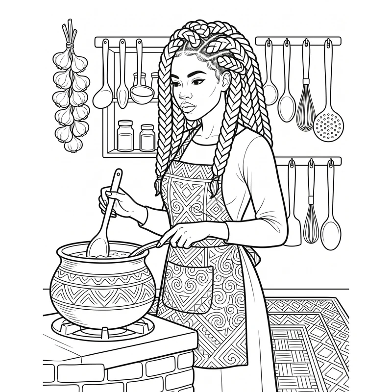 Sample interior page 1 from Mara at Home