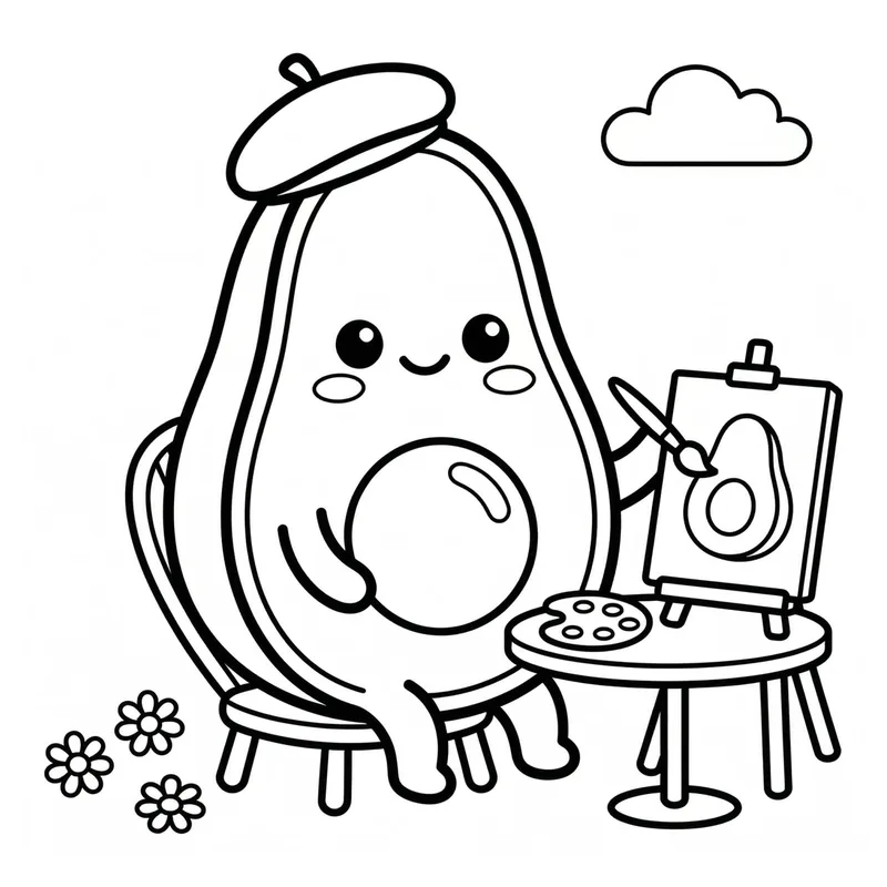 Sample interior page 1 from Veggies Gone Wild