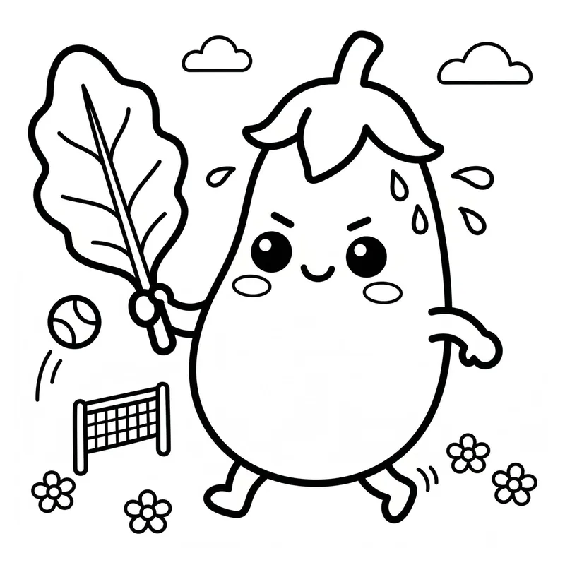Sample interior page 2 from Veggies Gone Wild